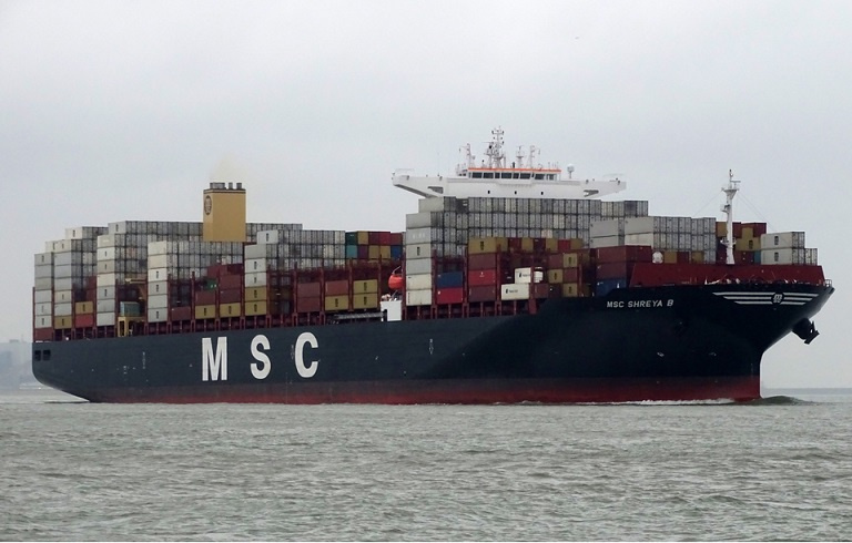 Фото судна MSC Shreya B